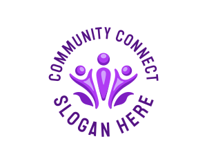 Community People Charity logo design