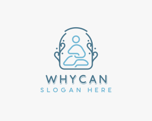 Wellness Meditation Yoga Logo