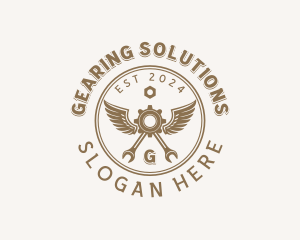 Mechanic Gear Automotive logo design