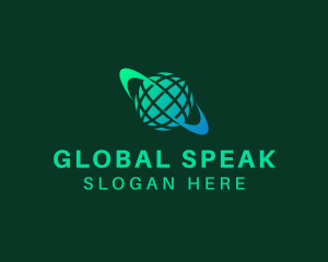 Technology Global Logistics logo design