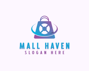 Ecommerce Shopping Bag logo design