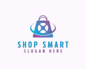 Ecommerce Shopping Bag logo design