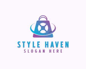 Ecommerce Shopping Bag logo design