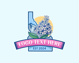 Tourist - Mountain Syringa Idaho logo design