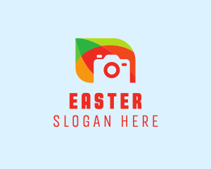 Film Camera - Colorful Camera Photography logo design