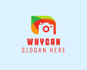 Camera Studio - Colorful Camera Photography logo design