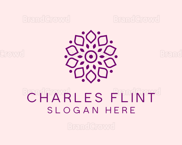 Flower Spa Petals Logo