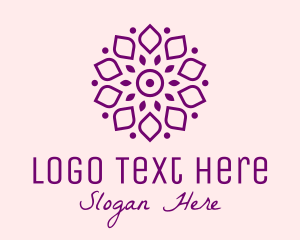 Pattern - Therapy Flower Spa logo design