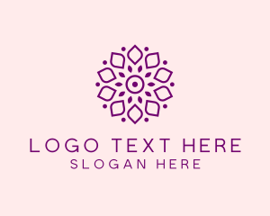 Flower Spa Petals Logo