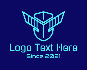 Programming - Gaming Wing Helmet logo design