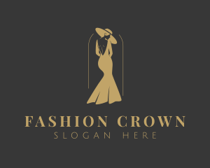 Fashion Gown Boutique logo design