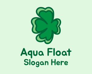 Floating - Floating Shamrock Clover logo design