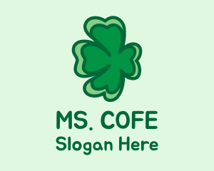 Holiday - Floating Shamrock Clover logo design