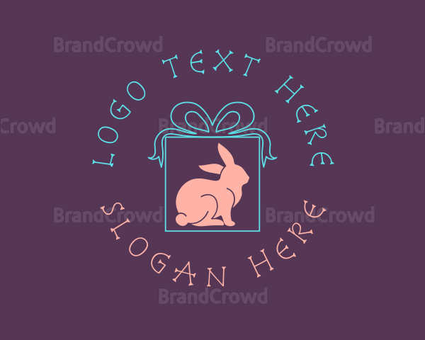 Bunny Rabbit Gift Logo