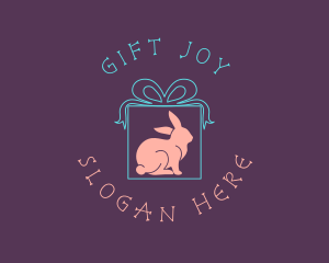 Bunny Rabbit Gift logo design