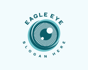 Vision Eye Lens logo design