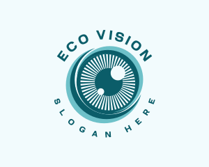 Vision Eye Lens logo design