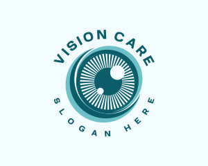 Optometrist - Vision Eye Lens logo design