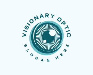 Optic - Vision Eye Lens logo design