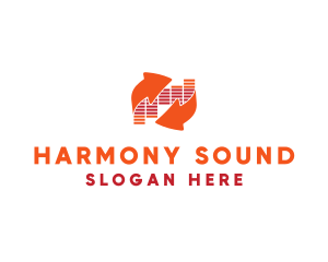 Sound - Sound Music Arrow logo design