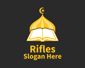 Golden Muslim Koran  Logo