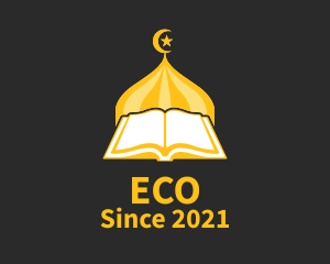 Islamic - Golden Muslim Koran logo design