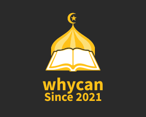 Star - Golden Muslim Koran logo design