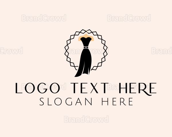 Dress Fashion Boutique Logo