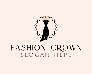 Dress Fashion Boutique logo design