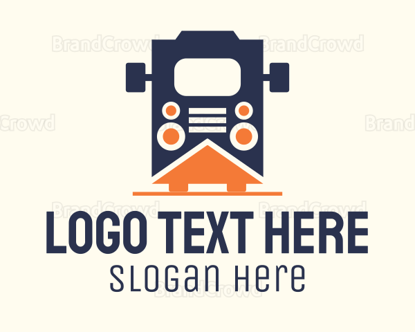 Transit Bus Transport Logo