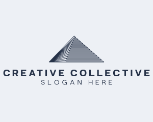 Architect Pyramid Agency logo design