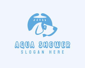 Shower - Pet Grooming Shower logo design