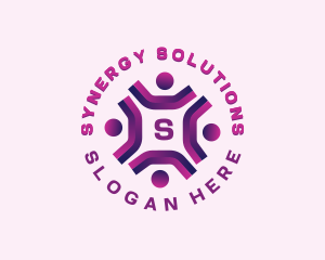Collaboration - People Support Society logo design