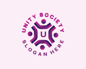 Society - People Support Society logo design