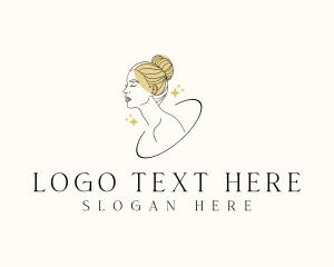 Beauty Skincare Woman logo design