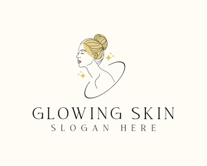 Beauty Skincare Woman logo design