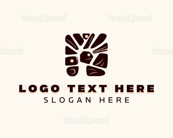 Stone Pavement Flooring Logo