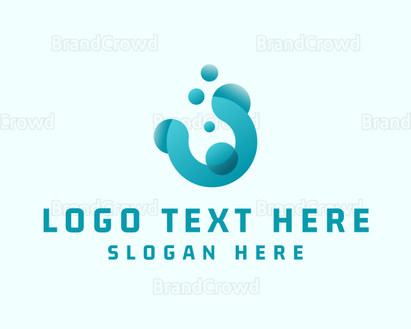 Cleaning Water Bubbles Logo