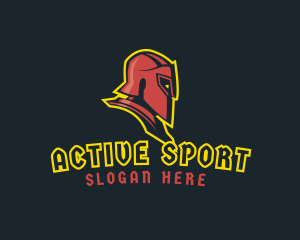 Spartan Warrior Knight Logo