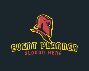 Streamer - Spartan Warrior Knight logo design