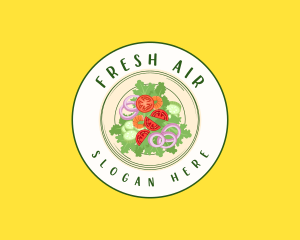 Healthy Salad Kitchen logo design