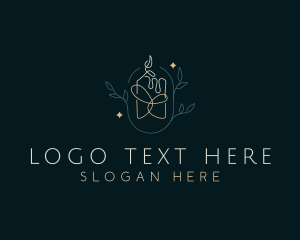 Organic Scented Candle Logo