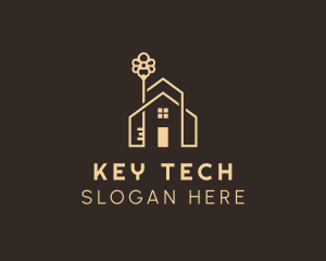 House Key Residence logo design