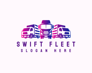 Logistics Delivery Truck  logo design