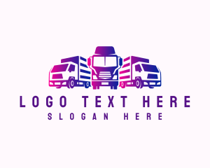 Fleet - Logistics Delivery Truck logo design