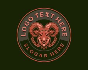 Ram - Ram Goat Hunting logo design
