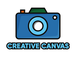 Artistic - Artistic Blue Camera logo design