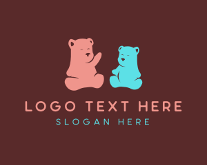 Bear - Cuddly Bear Toy logo design