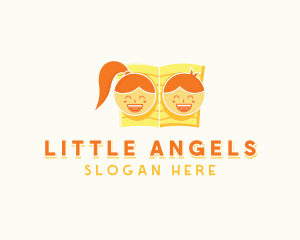 Child Welfare - Kids Book Storytelling logo design