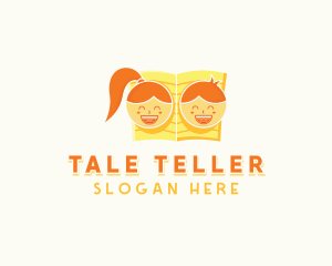 Storytelling - Kids Book Storytelling logo design